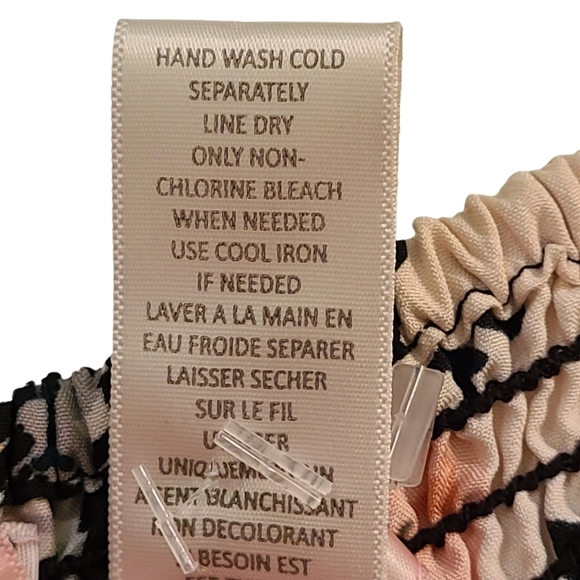 Band of gypsies whimsigoth white black floral spaghetti strap lace midi dress - Picture 8 of 8